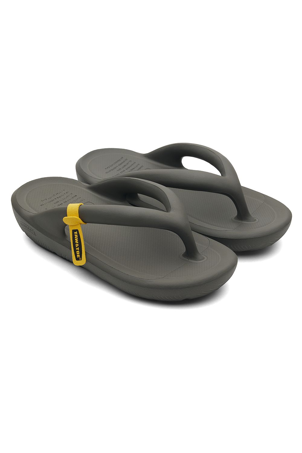 TAW&TOE - ZEROVITY Flip Flop OG リカバリーサンダル Black | 3RD[i]VISION SHOP  サーディヴィジョン ショップ