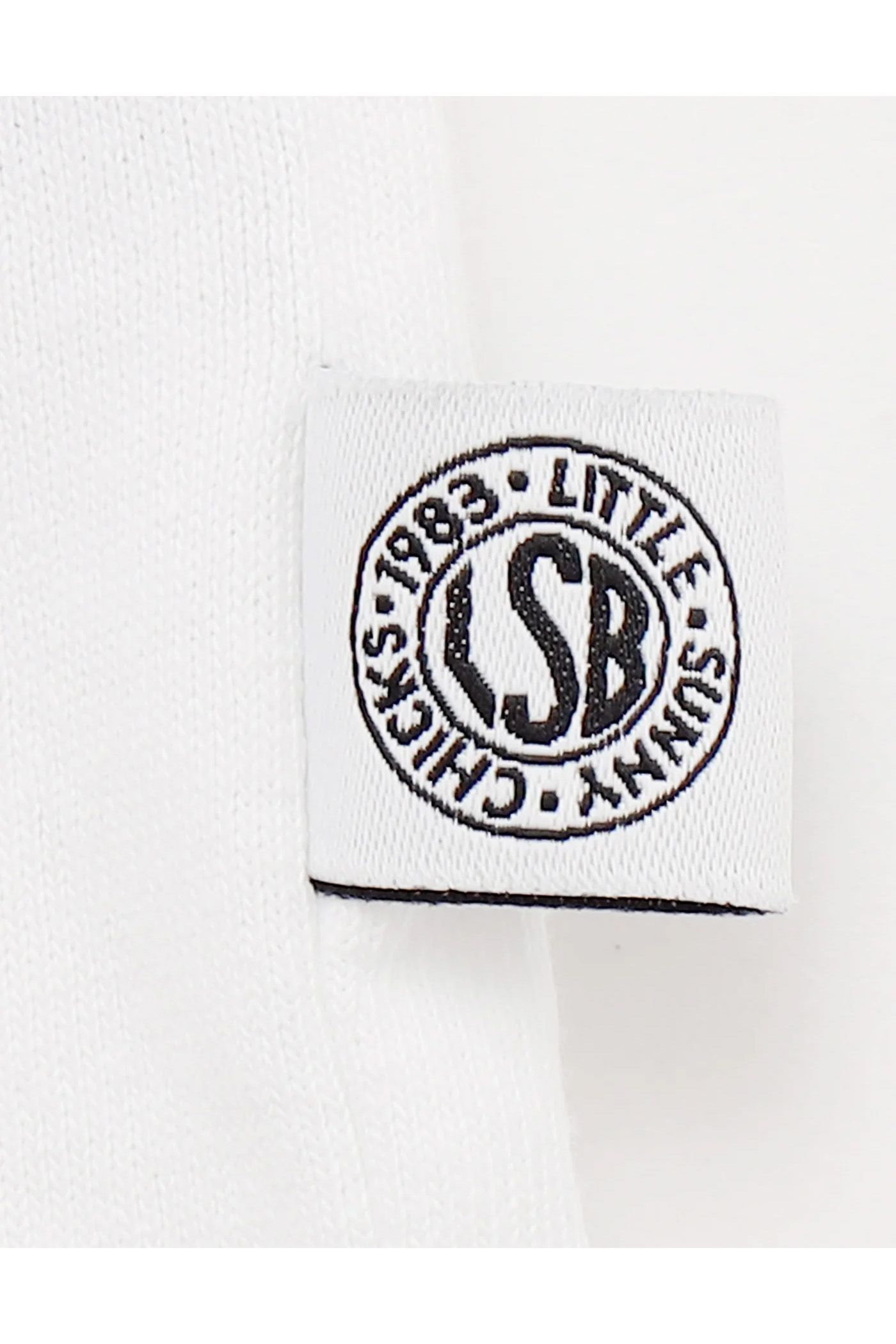 Luke Stephenson(ルーク・ステファンソン) × little sunny bite コラボ アイスクリーム プリント 半袖 Tシャツ ホワイト