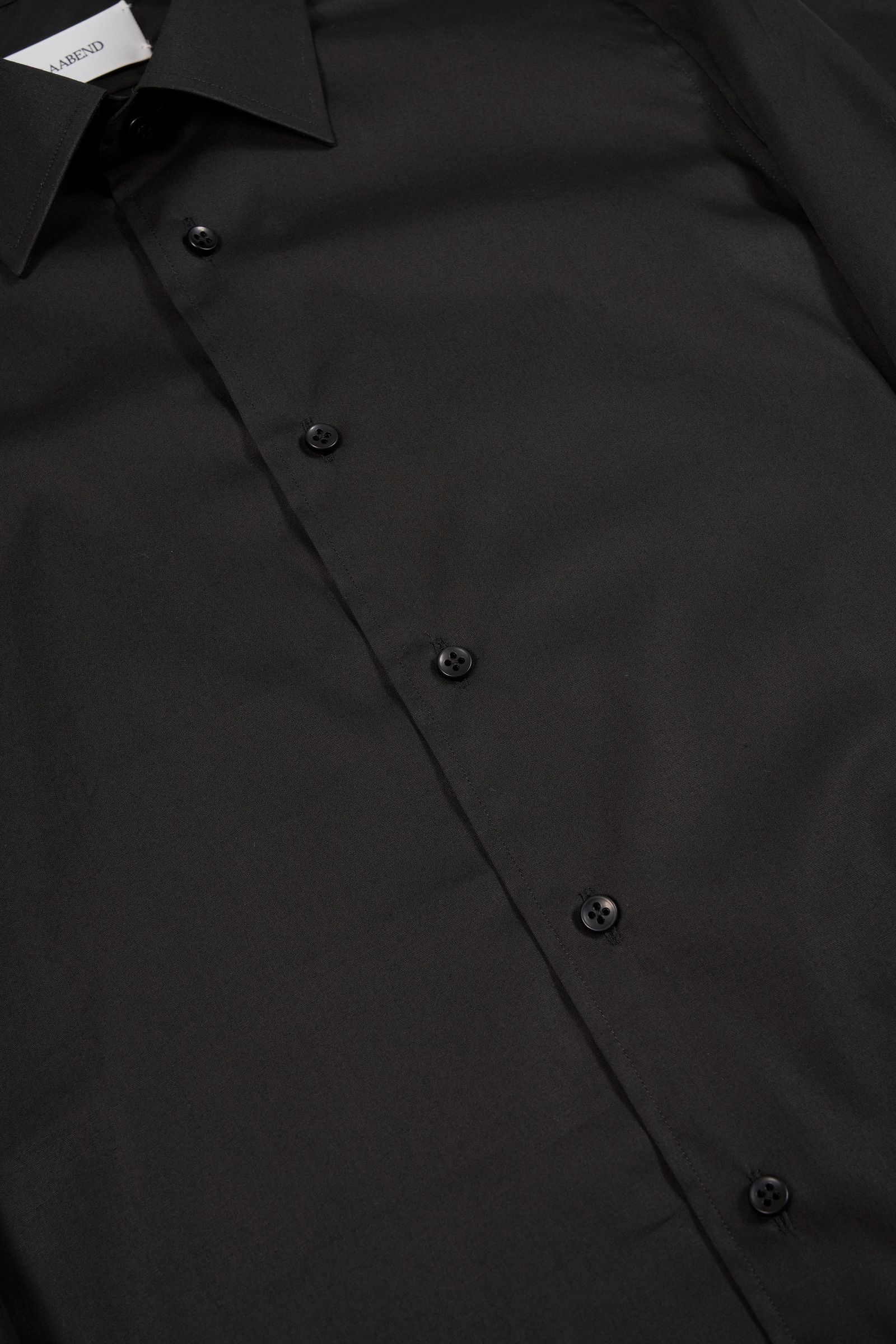 50's ブロードストレッチ レギュラーシャツ BLACK