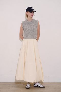 バルーン ロングスカート アイボリー