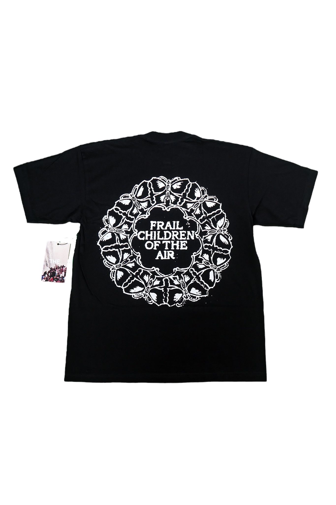 THE WONDERFUL LIFE プリント半袖Tシャツ ブラック