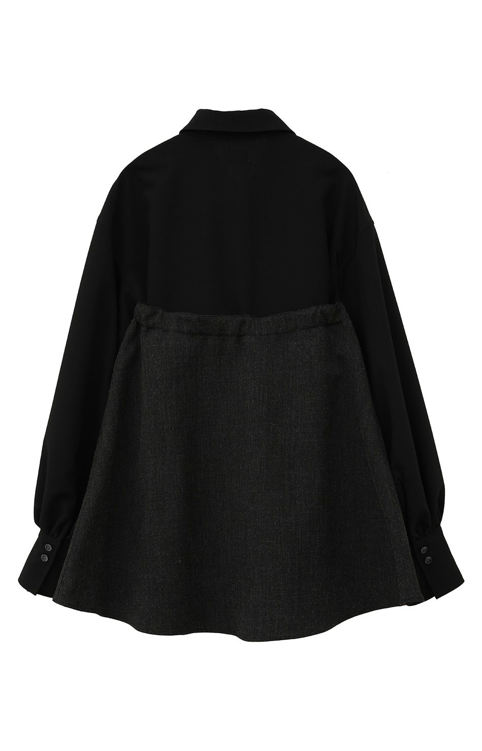 ビスチェ セット シャツ チャコール BUSITER SET SHIRTS CHARCOAL GRAY