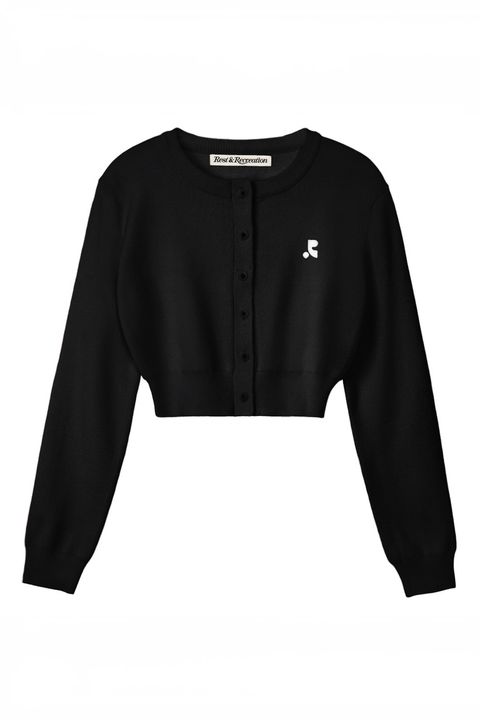 RR クロップ ニット カーディガン