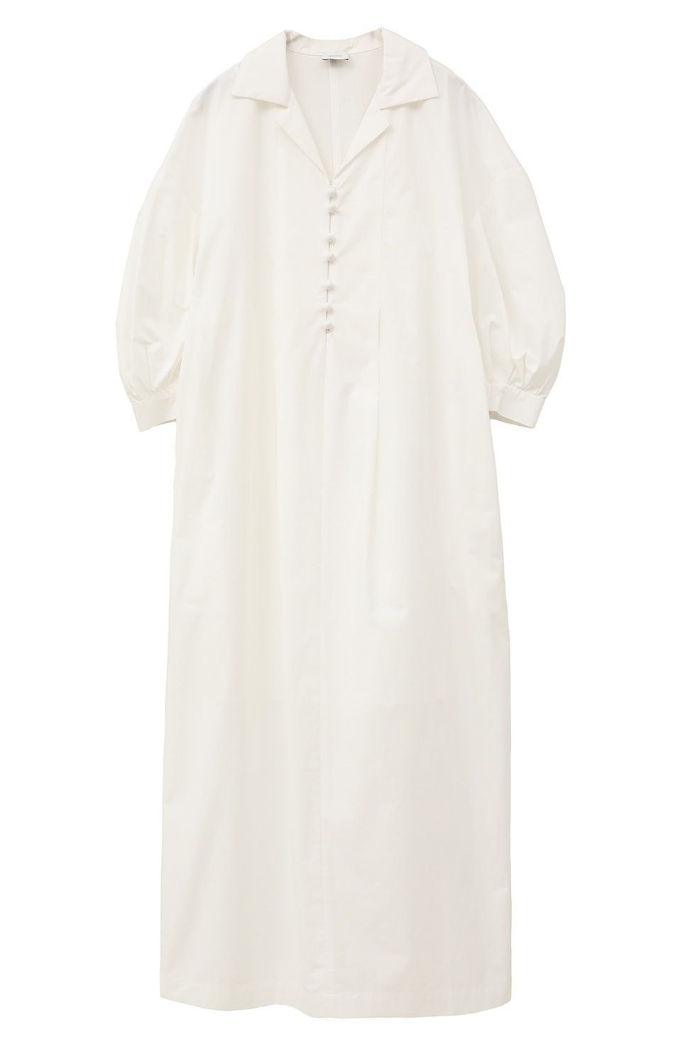タイプライター ベルト ワンピース White