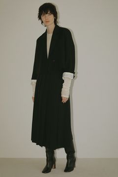 ショート ワイド ジャケット SHORT WIDE JACKET ブラック