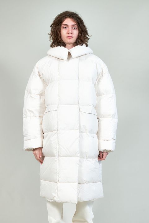 Olga coat 中綿コート ホワイト