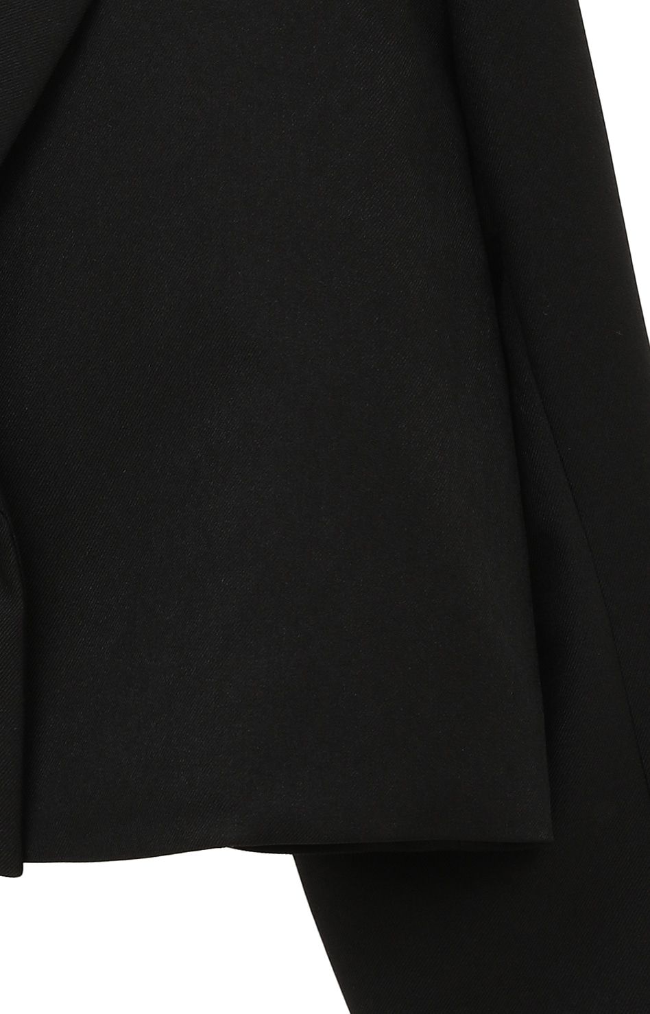 ショート ワイド ジャケット SHORT WIDE JACKET ブラック