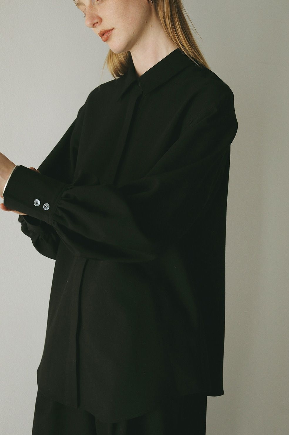 ビスチェ セット シャツ チャコール BUSITER SET SHIRTS CHARCOAL GRAY