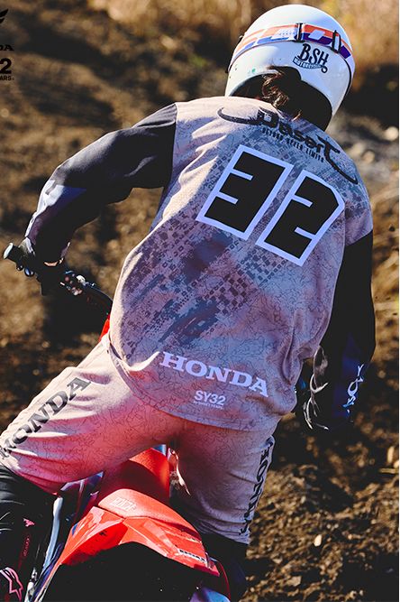 HONDA OFF-ROAD L/S Tee Black