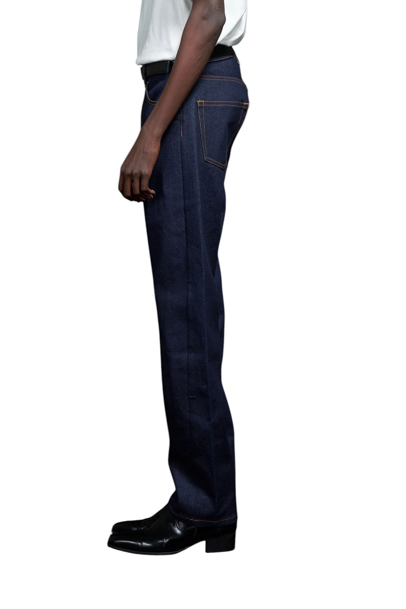 80's Rigid Crush Denim Pants INDIGO リジットクラッシュデニムパンツ