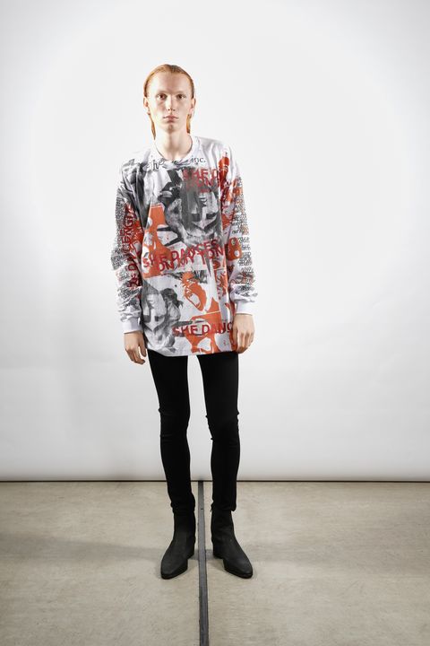 USED TEST Series 長袖 Tシャツ ホワイト