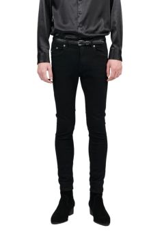 EX Fit Leggings Denim Pants BLACK EXフィット レギンス デニム パンツ