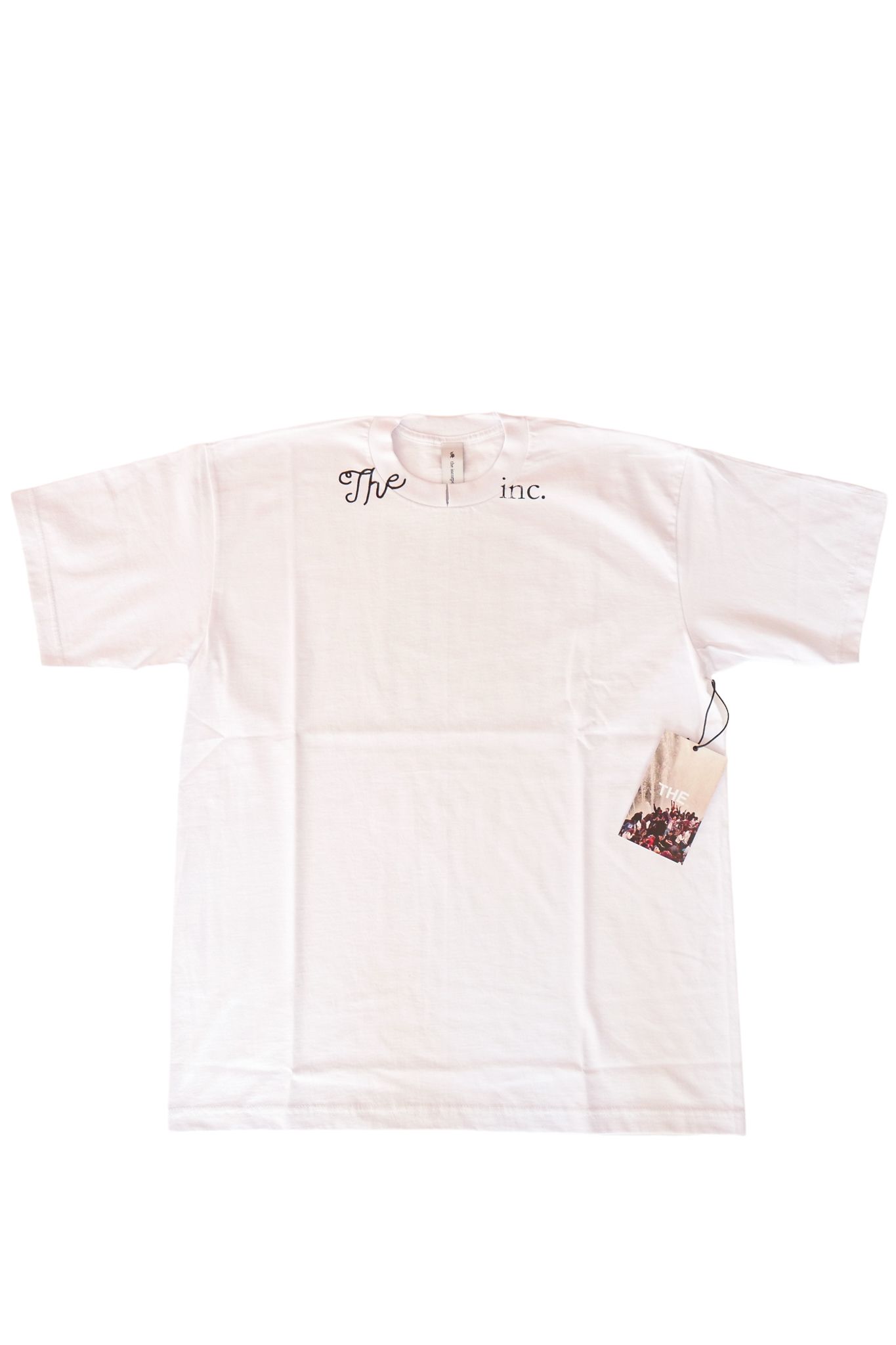 THE STAMPED プリント 半袖Tシャツ ホワイト