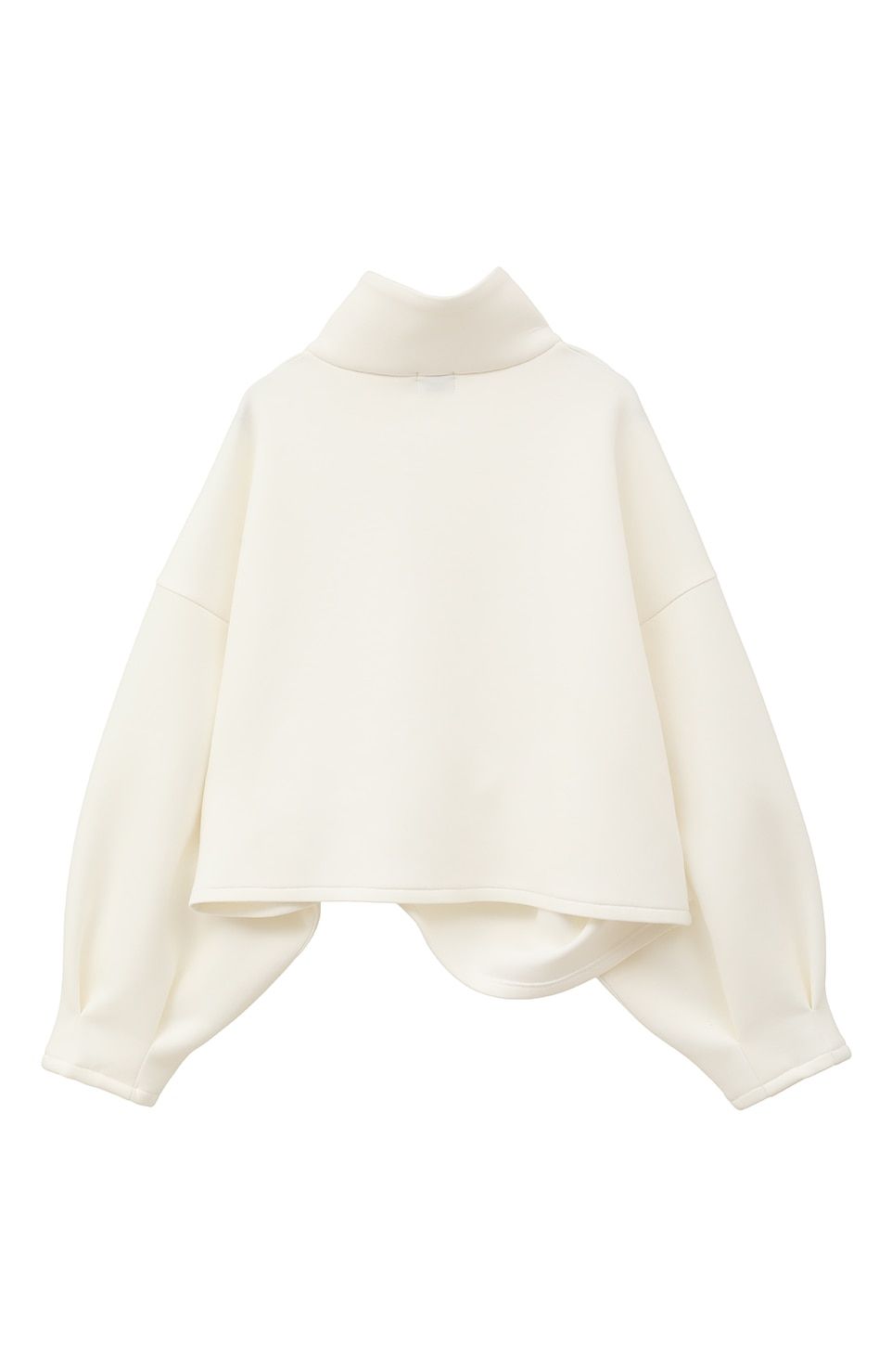 アレンジメント タック オーバー トップス ホワイト ARRANGEMENT TUCK OVER TOPS WHITE