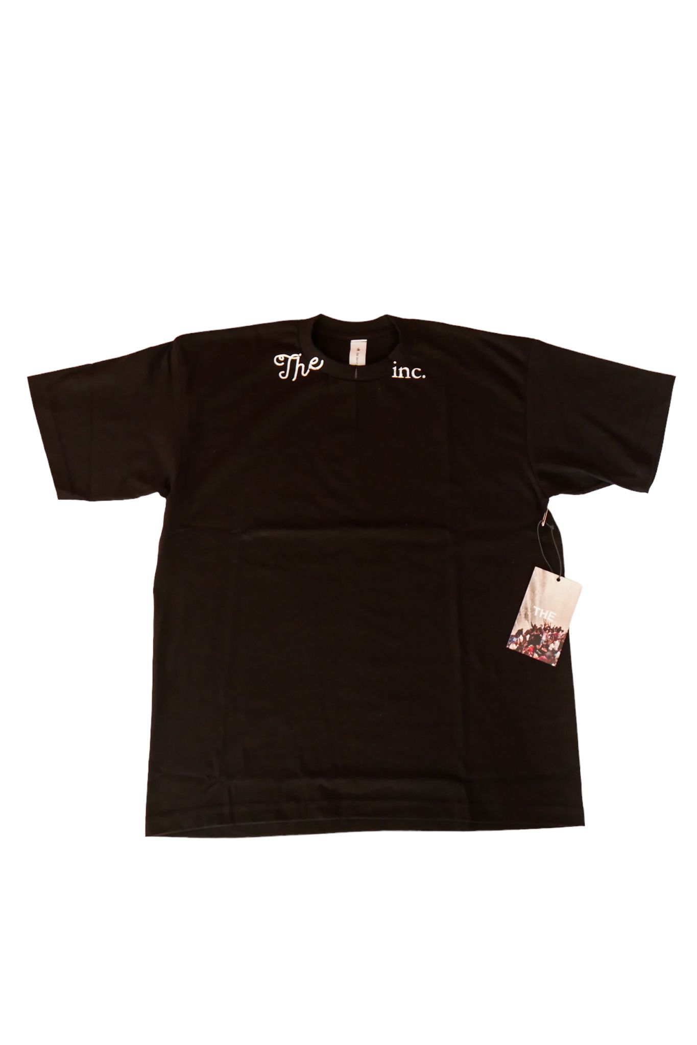 THE STAMPED プリント 半袖Tシャツ ブラック