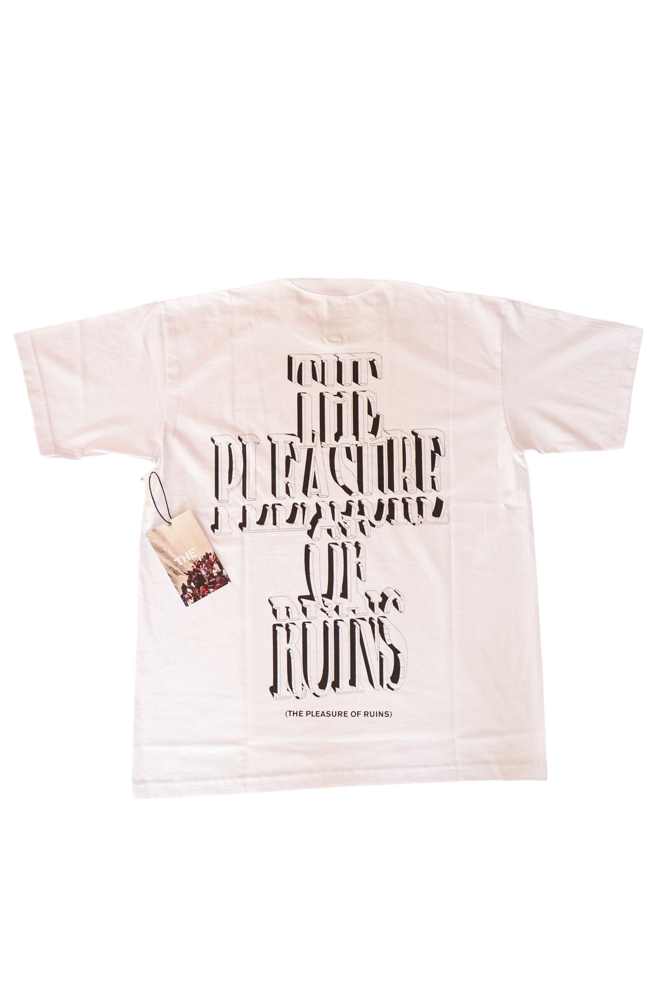 THE STAMPED プリント 半袖Tシャツ ホワイト