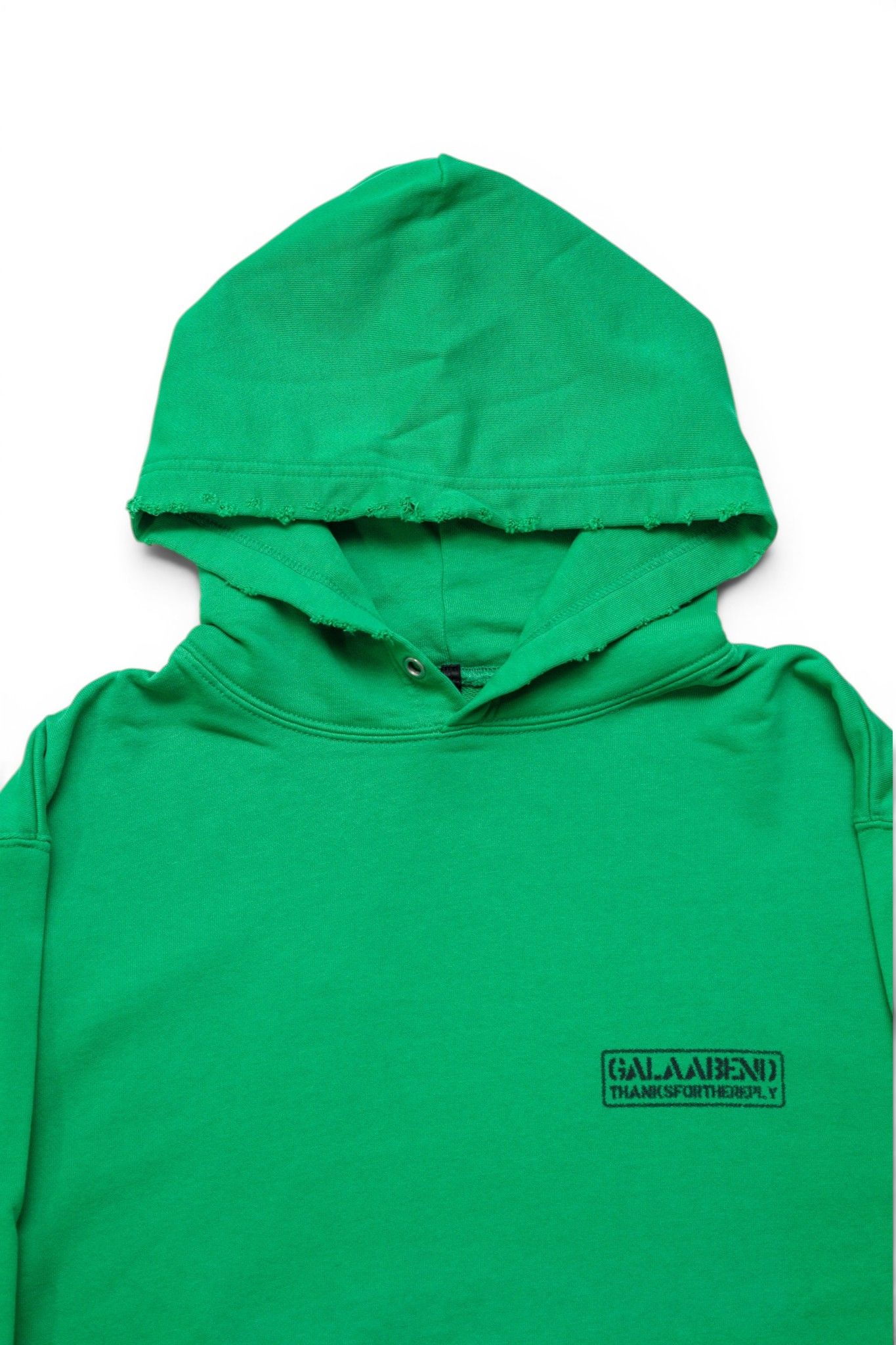 ダメージ スウェット パーカー