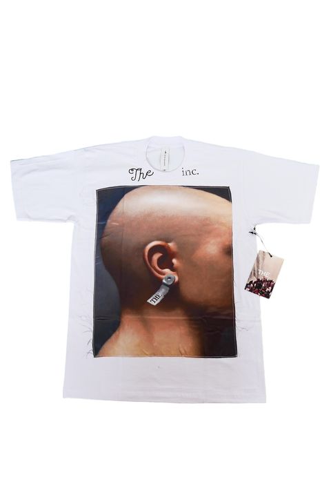 THE FUTURE プリント半袖Tシャツ ホワイト