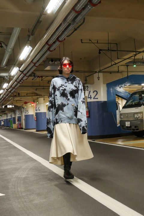 el conductorH コンダクター タイダイパーカー