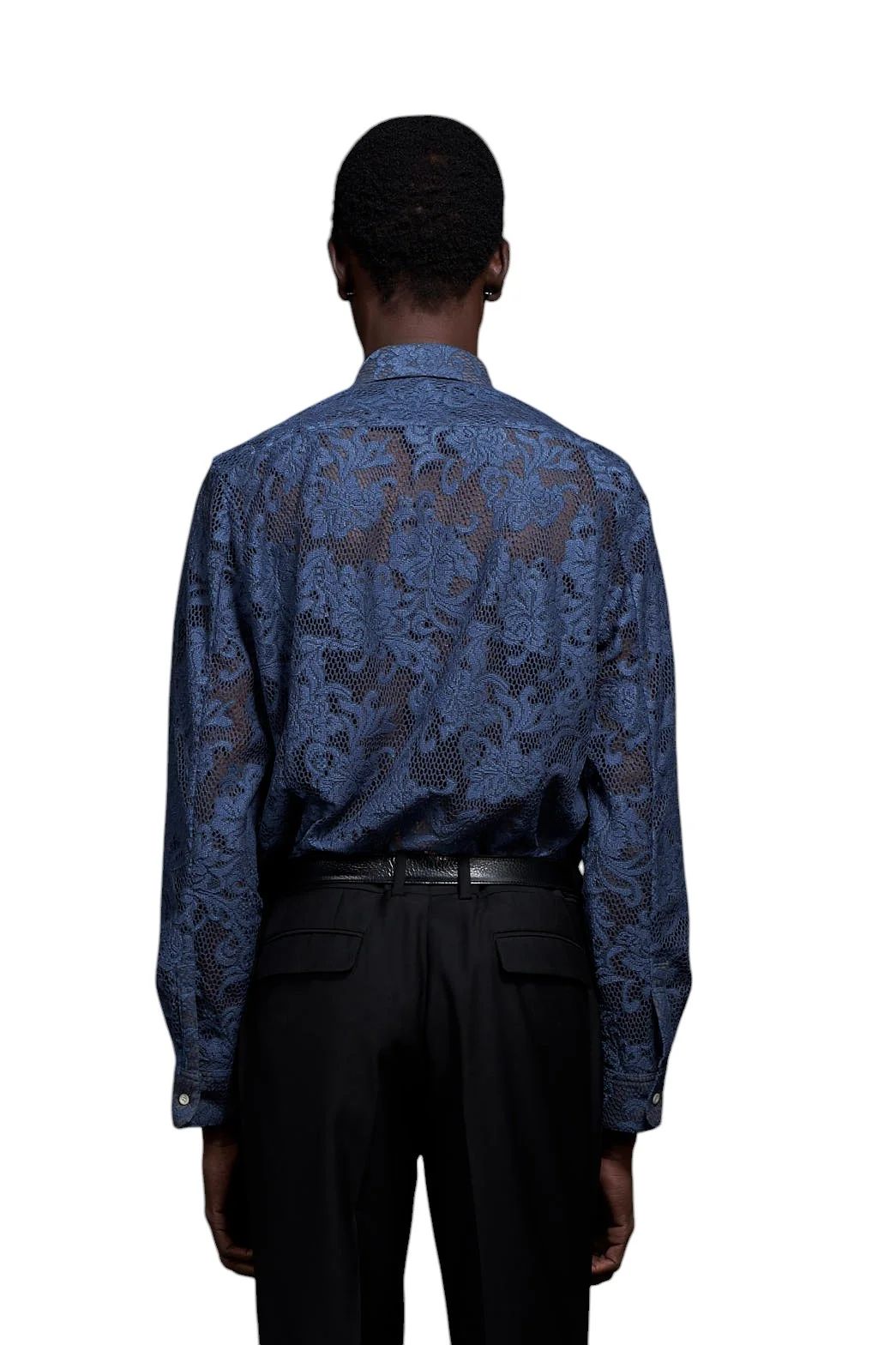 Raschel Lace Regular Shirt ラッセルレースレギュラーシャツ
