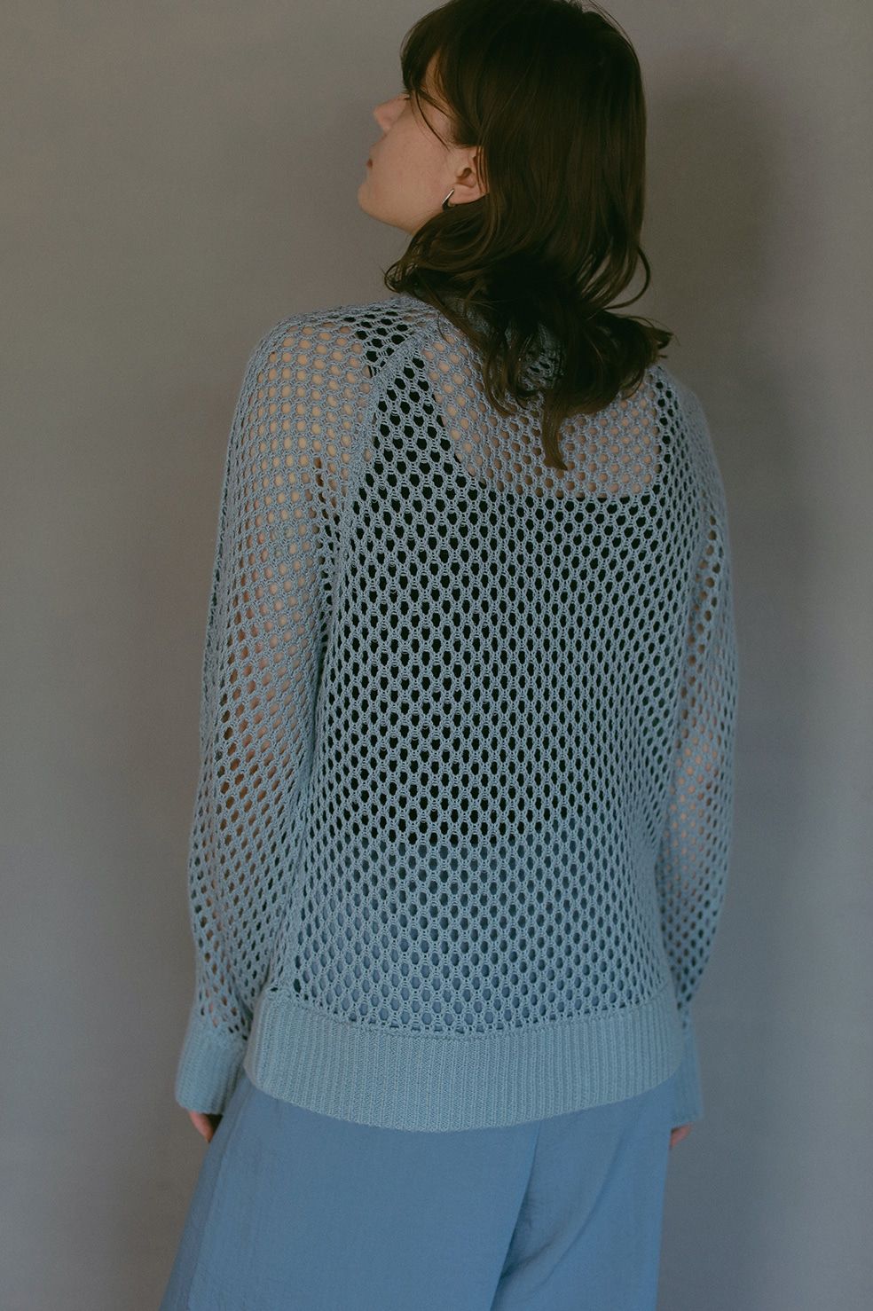 ニット セーター MANOF/マノフ/SHAGGY LAME KNIT TOPS レディース メンズ UCCiDcmgNRbu.jpg?width=768
