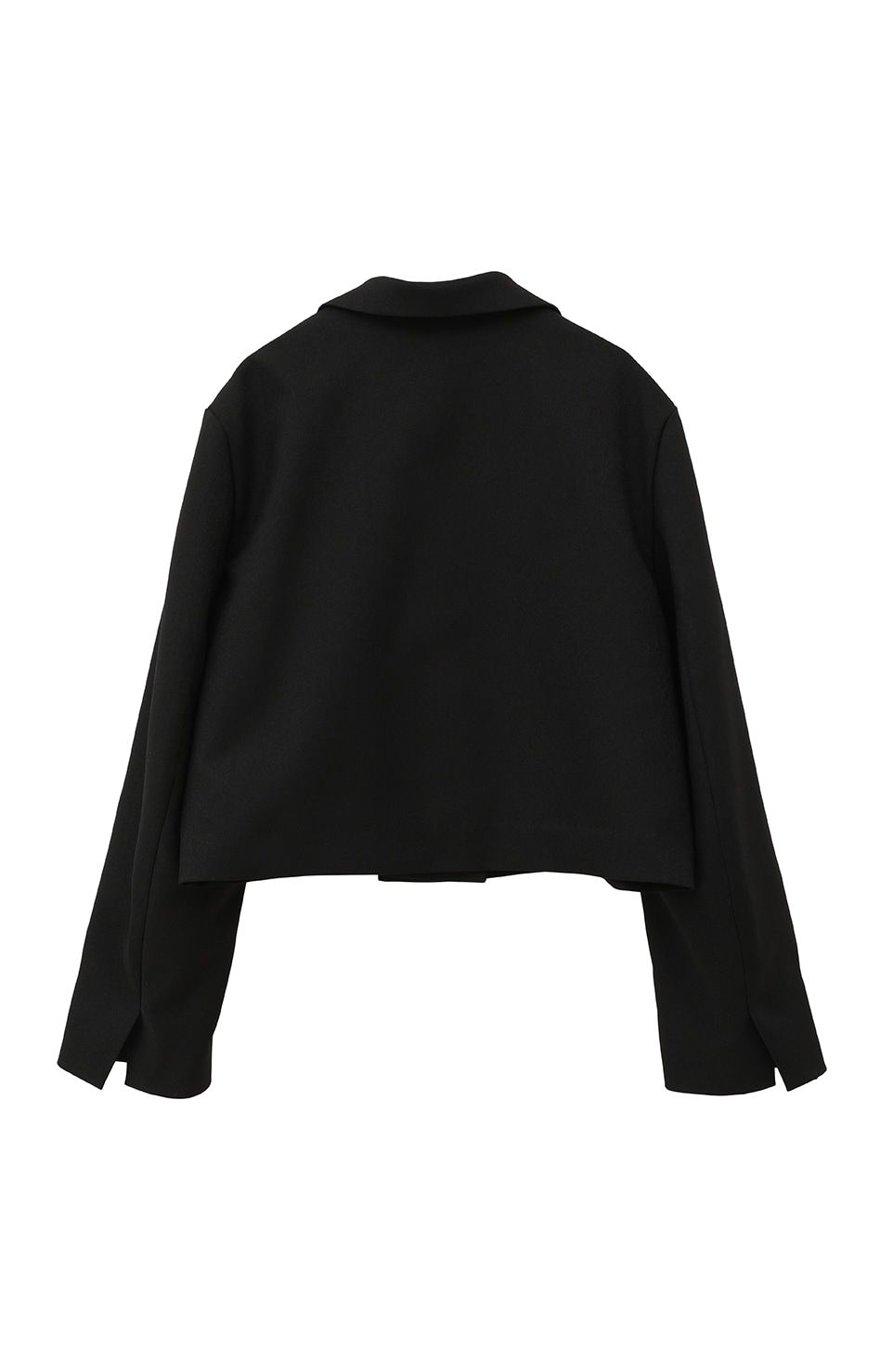ショート ワイド ジャケット SHORT WIDE JACKET ブラック