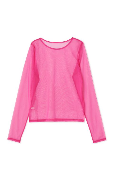 チュール プルオーバー PINK
