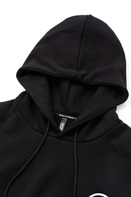ワイドシルエットリラックスプルオーバーパーカー グレー