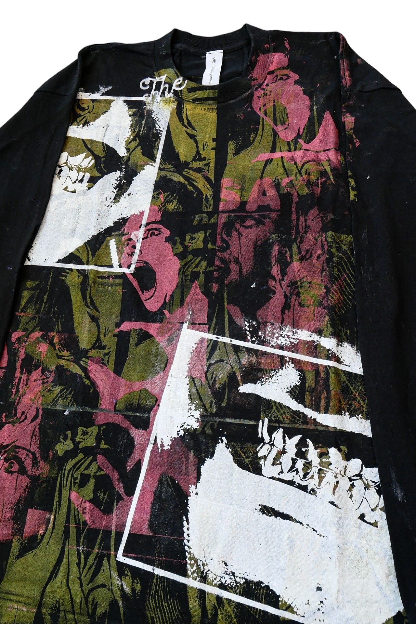 USED TEST Series 長袖 Tシャツ ブラック