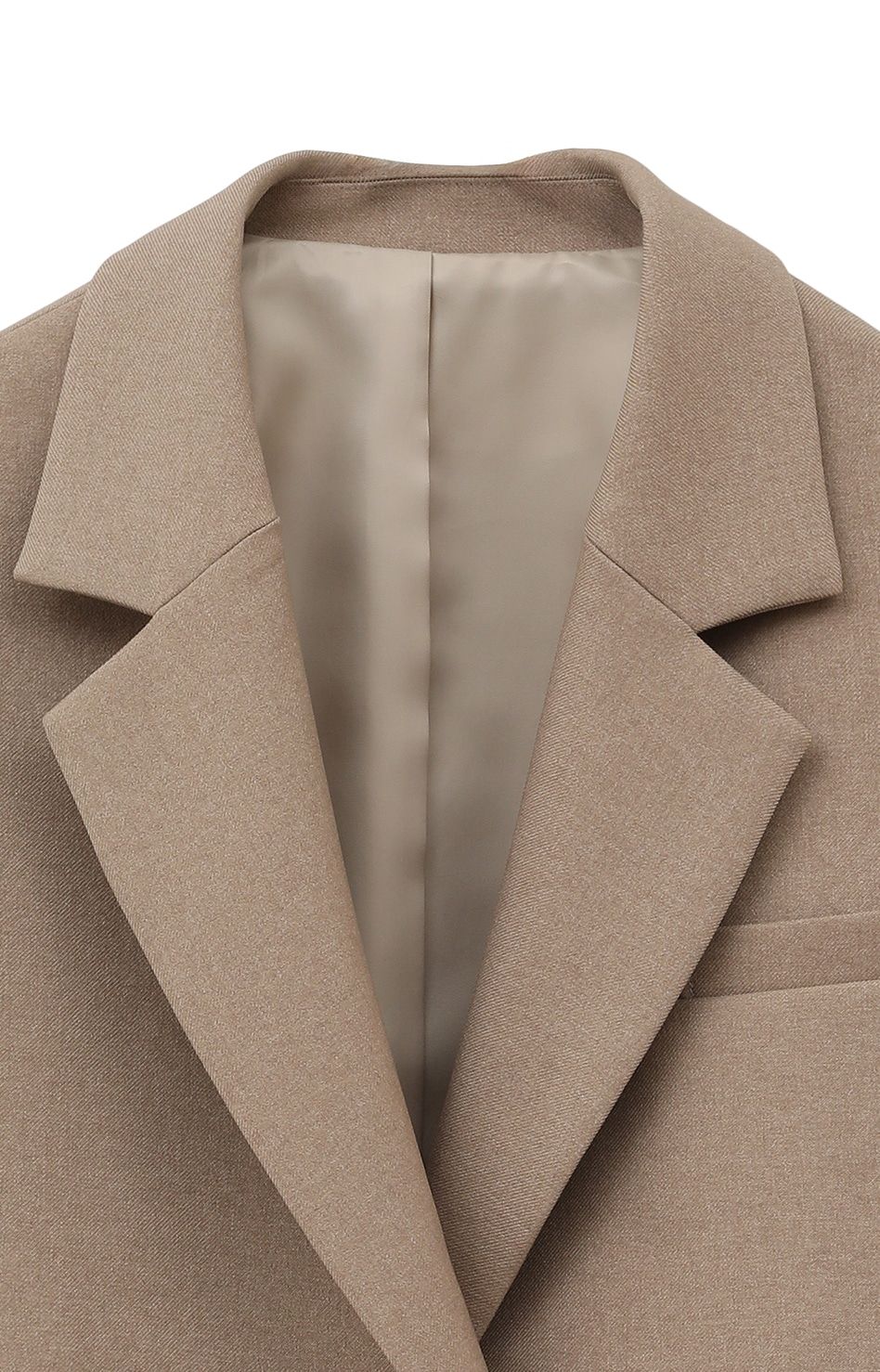 ショート ワイド ジャケット SHORT WIDE JACKET ベージュ