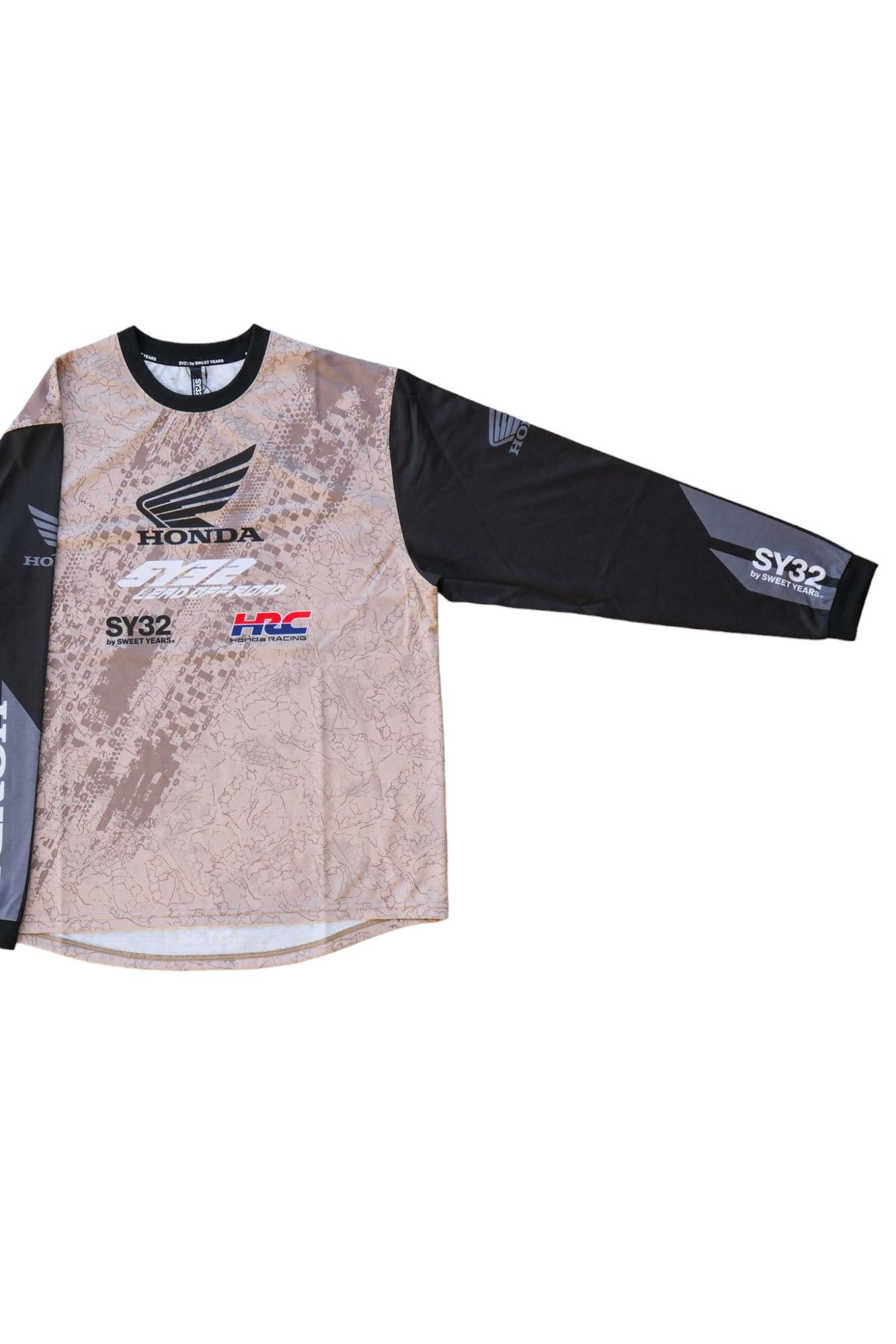 HONDA OFF-ROAD L/S Tee Beige