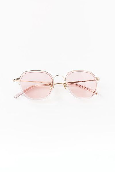 メガネ -  OCTAVE / E3 Pale Gold / ライトピンクレンズ / Light Pink Lens