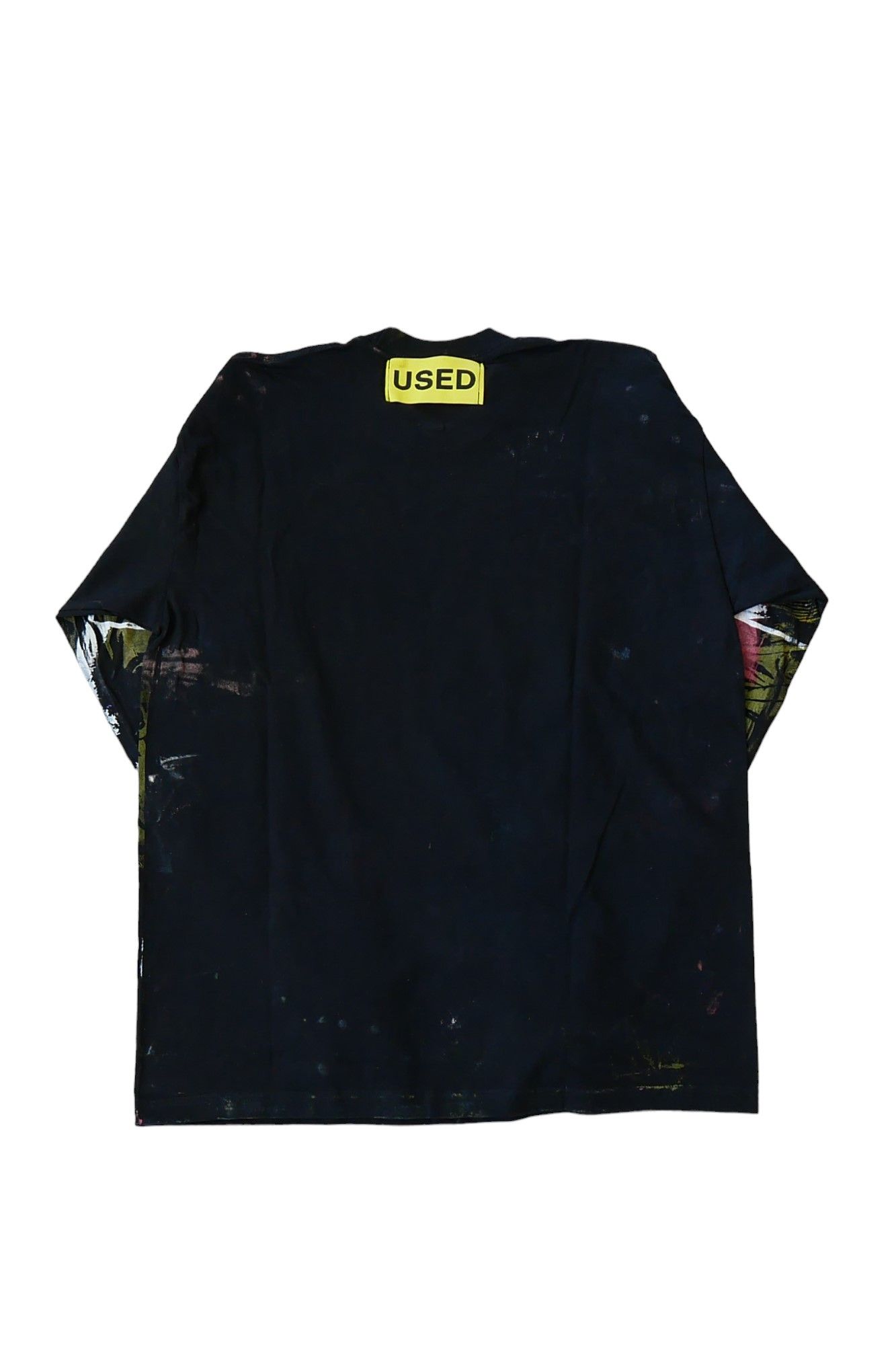 USED TEST Series 長袖 Tシャツ ブラック