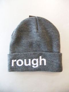 BIG LOGO BEANIE   (グレー)  ロゴニットキャップ    RSA-21203