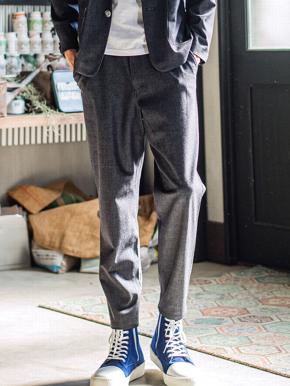 PAT WIDE EASY PANTS   ワイド イージーパンツ （デニム） RC31-ST-036
