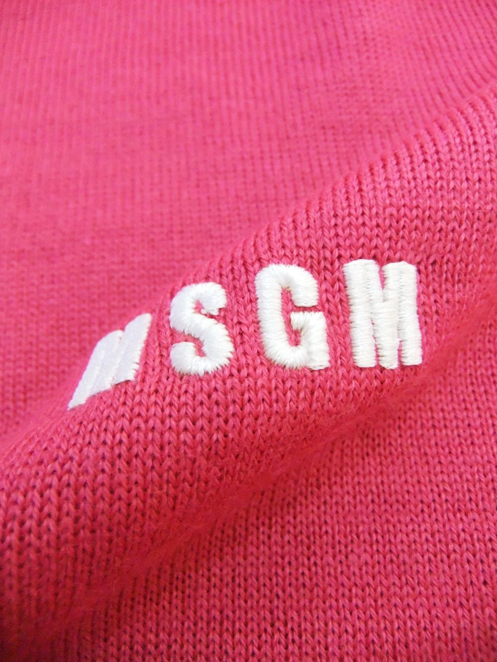 WOOL CREW NECK SWEATER  ( ピンク ) ウール クルーネックセーター
