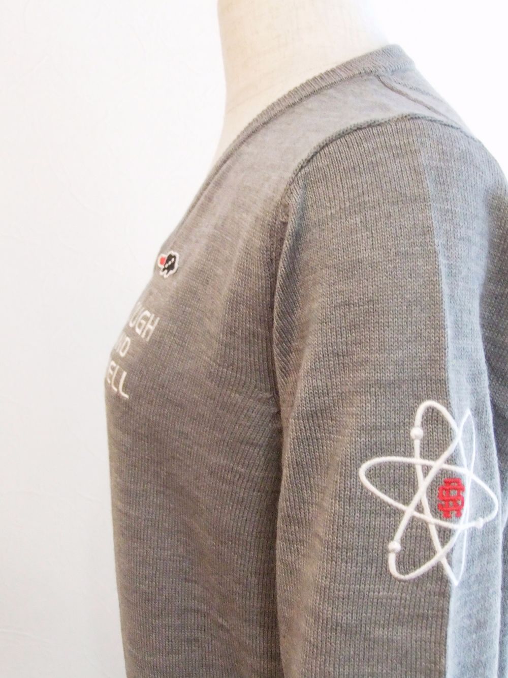 【LADIES】 GALAXY V-NECK W.   ロゴ V-ネックセーター   RSL-21239