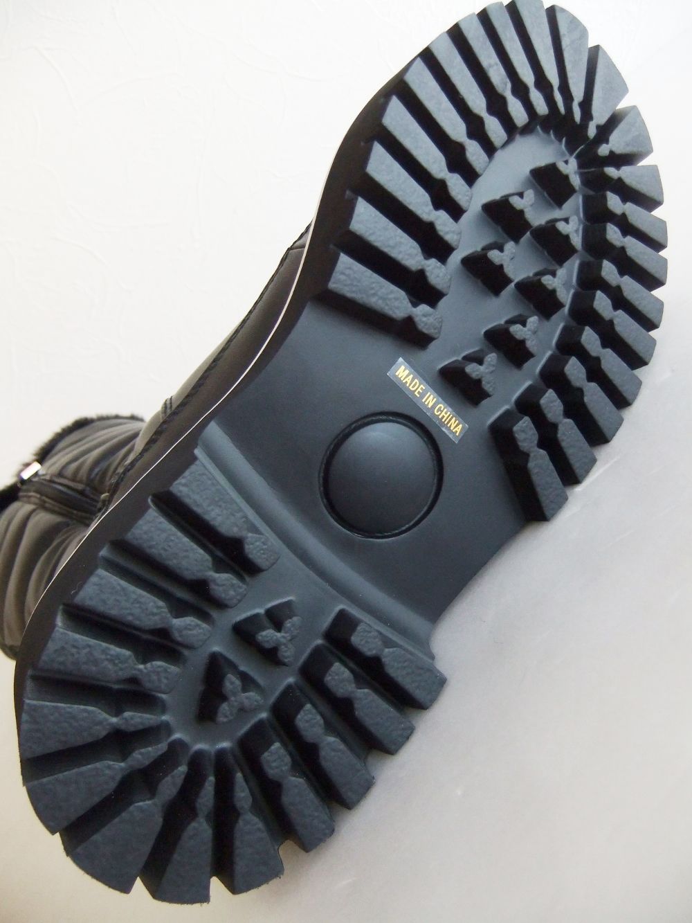 Padded Boots パデッドブーツ  （ブラック)  MS2369