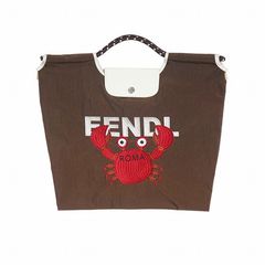 【MICALLE MICALLE Account】 HOMMAGE  CRAB MOTIF FLAP BAG  オマージュ フラップ トートバッグ  MAD115GEB