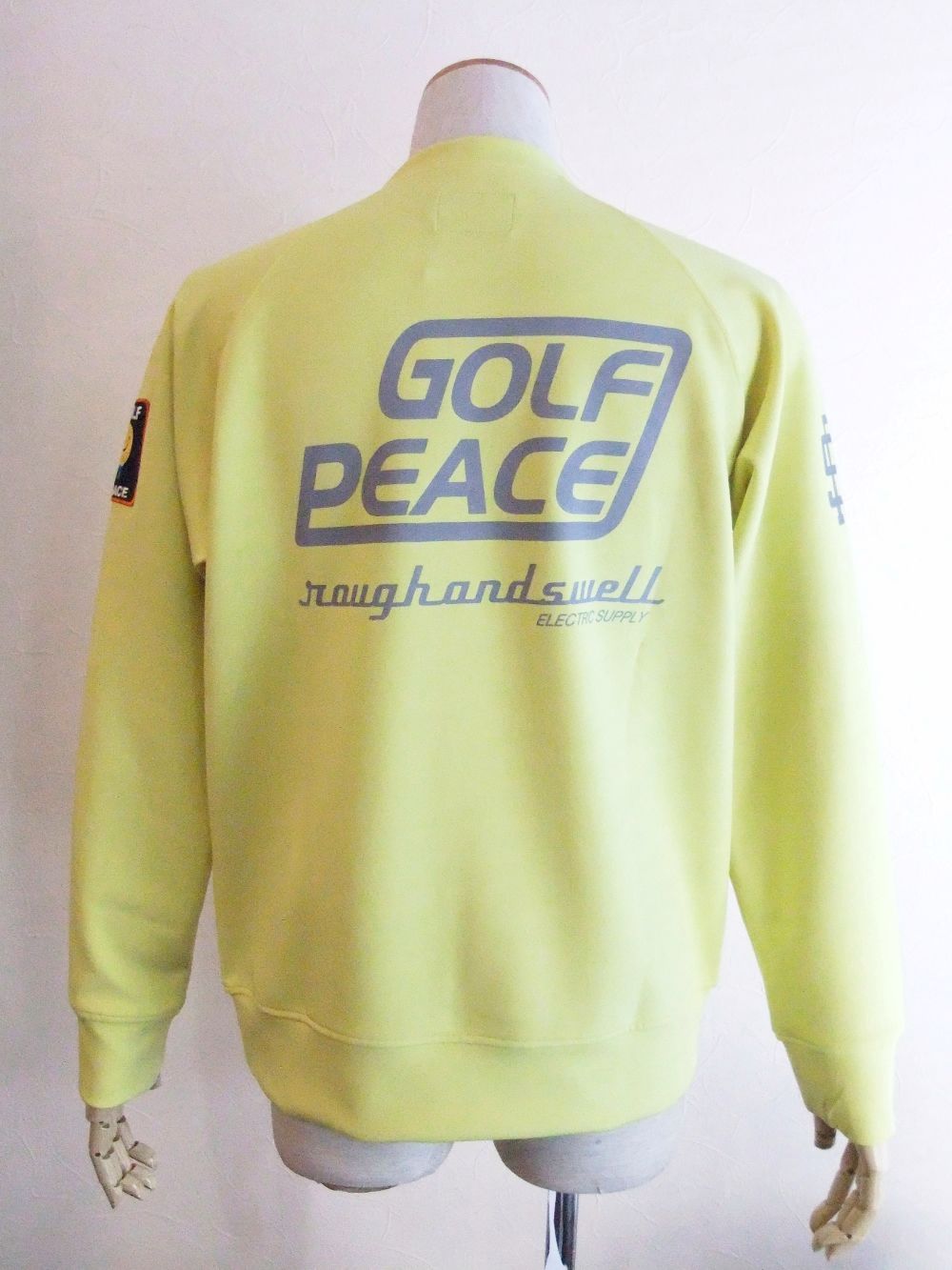 ELECTRIC SWEAT  ロゴ スウェットシャツ ( イエロー )  RSM-21202