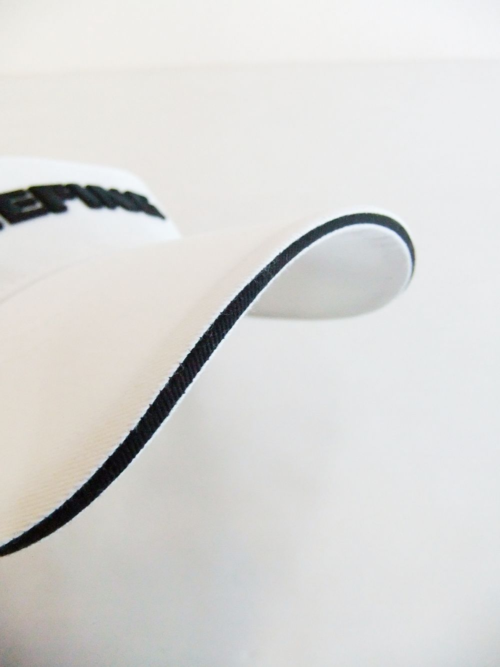 MENS BASIC VISOR （ホワイト） ロゴ バイザー
