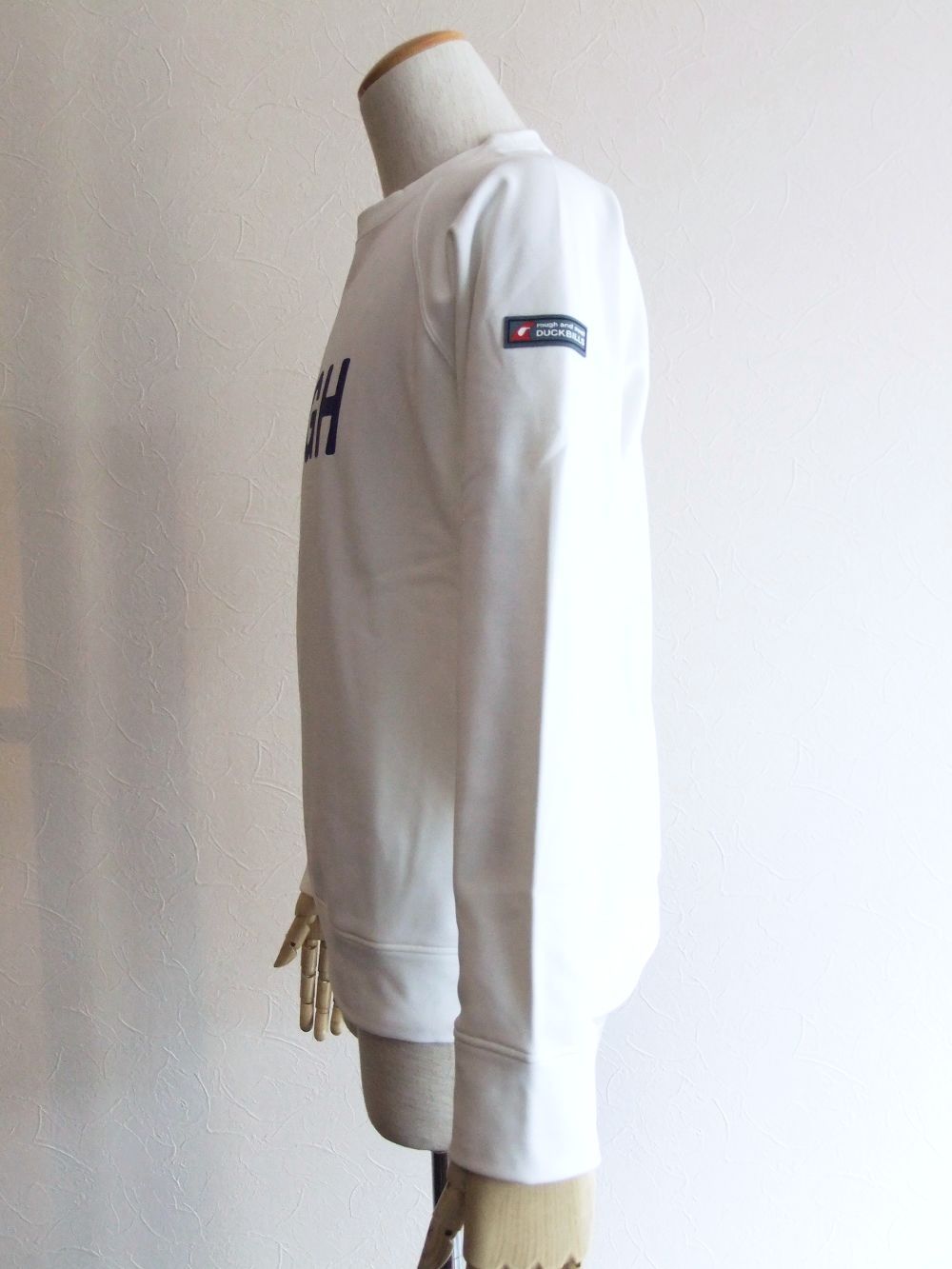 BIG LOGO SWEAT  ロゴ入りスウェットシャツ ( ホワイト )  RSM-20203