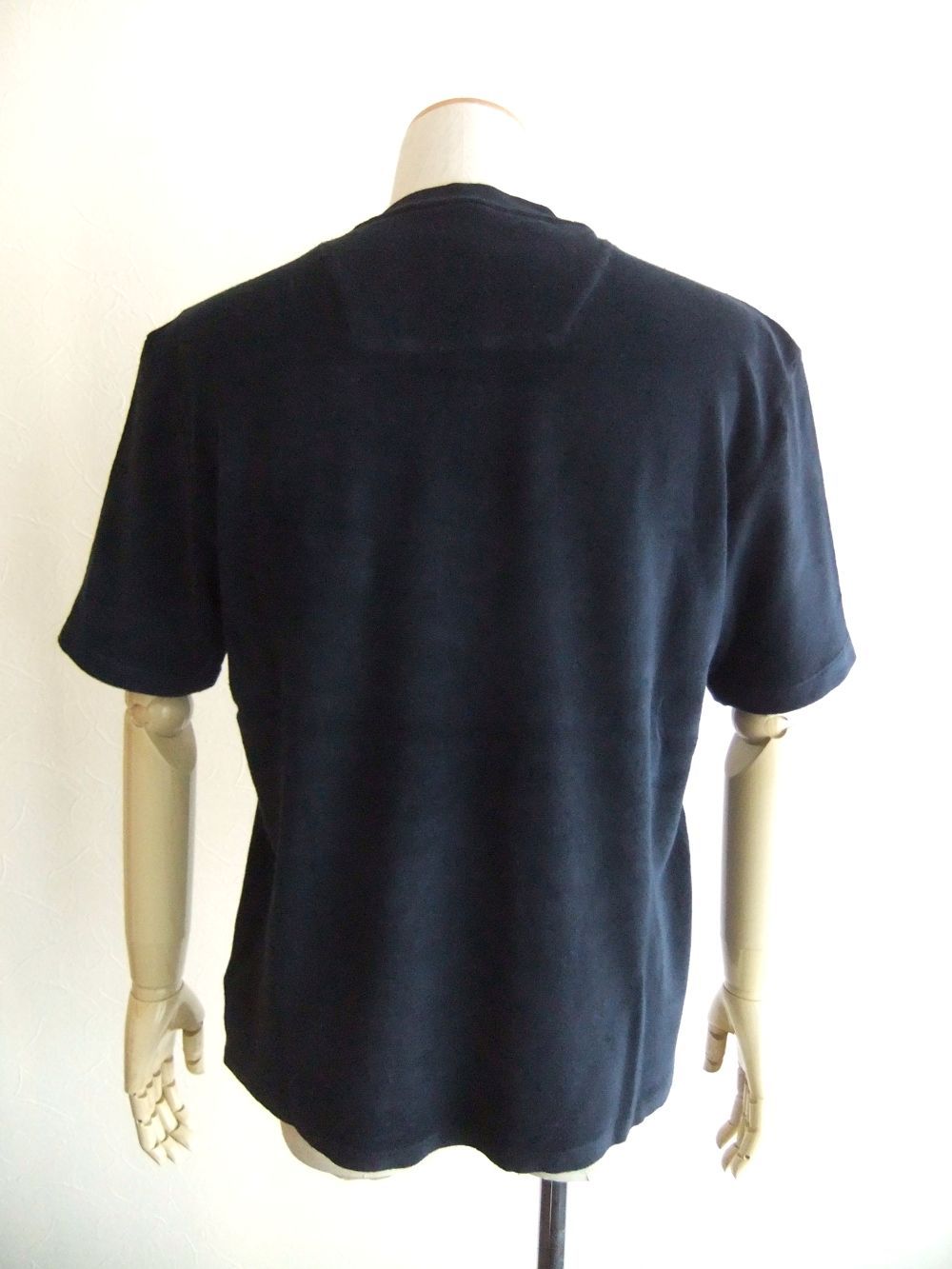 HOYS   (ネイビー）  ロゴパイル 半袖 Tシャツ