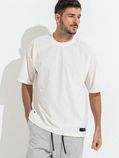 OX JERSEY OVER TEE  (ホワイト)   オックス ジャージー オーバーTシャツ
