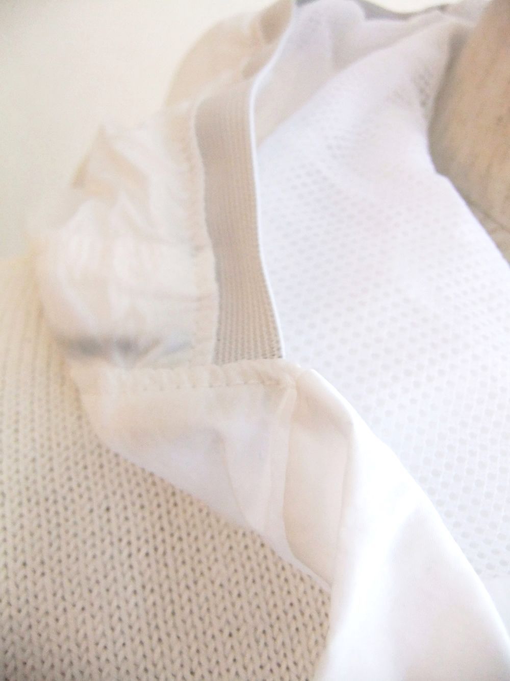 COTTON MIXED HOODED CARDIGAN    ZIPフード付きブルゾン