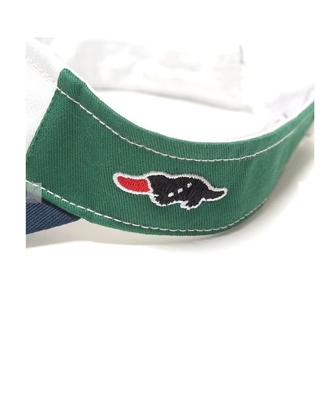 SMILE SUN VISOR  (グリーン) ロゴ入りサンバイザー  RSA-25009