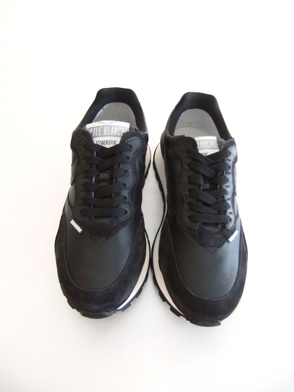 【VOILE BLANCHE】Owark Hype スエード スニーカー VOILE BLANCHE - QWARK HYPE MAN ナイロン × スエード