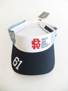 TOUR SUN VISOR MULTI (ネイビー) ロゴ入りサンバイザー  RSA-23005