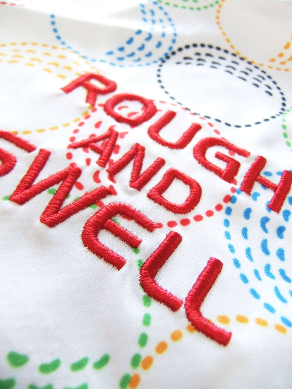 COLOR BALL ROUGH-NECK   カラーボール柄 半袖ポロ  RSM-22013