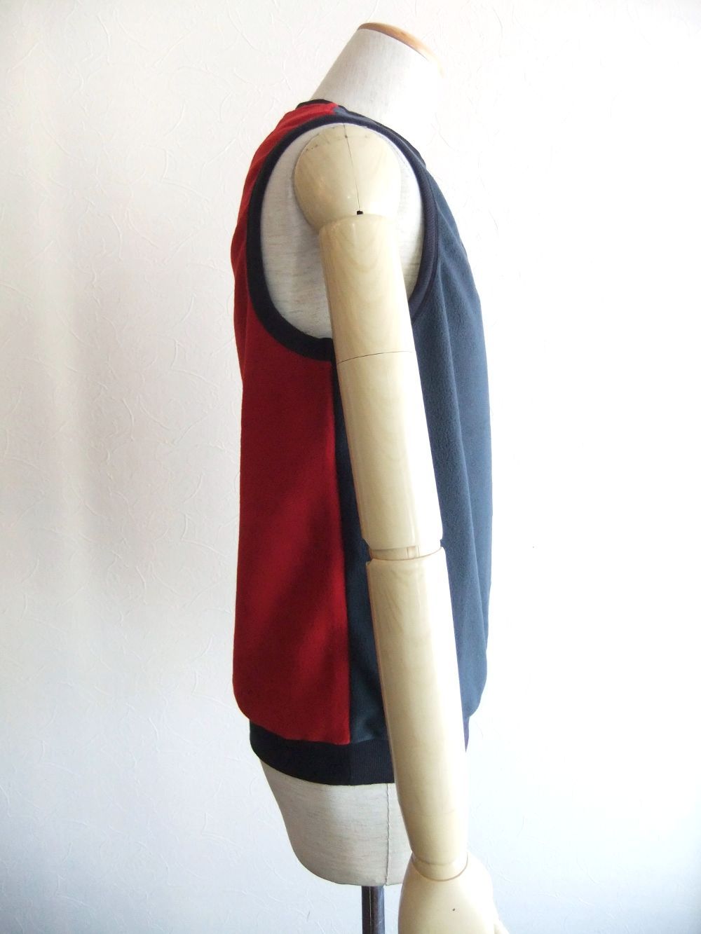 HUNTER VEST   (ネイビー) マイクロフリース ベスト  RSM-23230